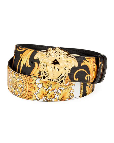 versace men's belt on sale